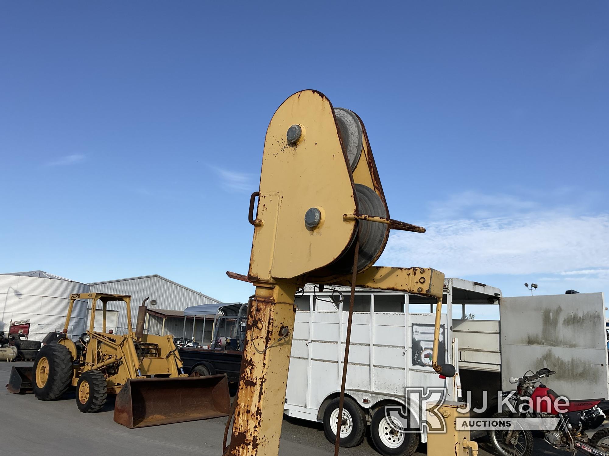 (Dixon, CA) 2003 Sherman & Reilly DDH-75-T Tensioner Trailer Road Worthy, Engine Runs & Operates