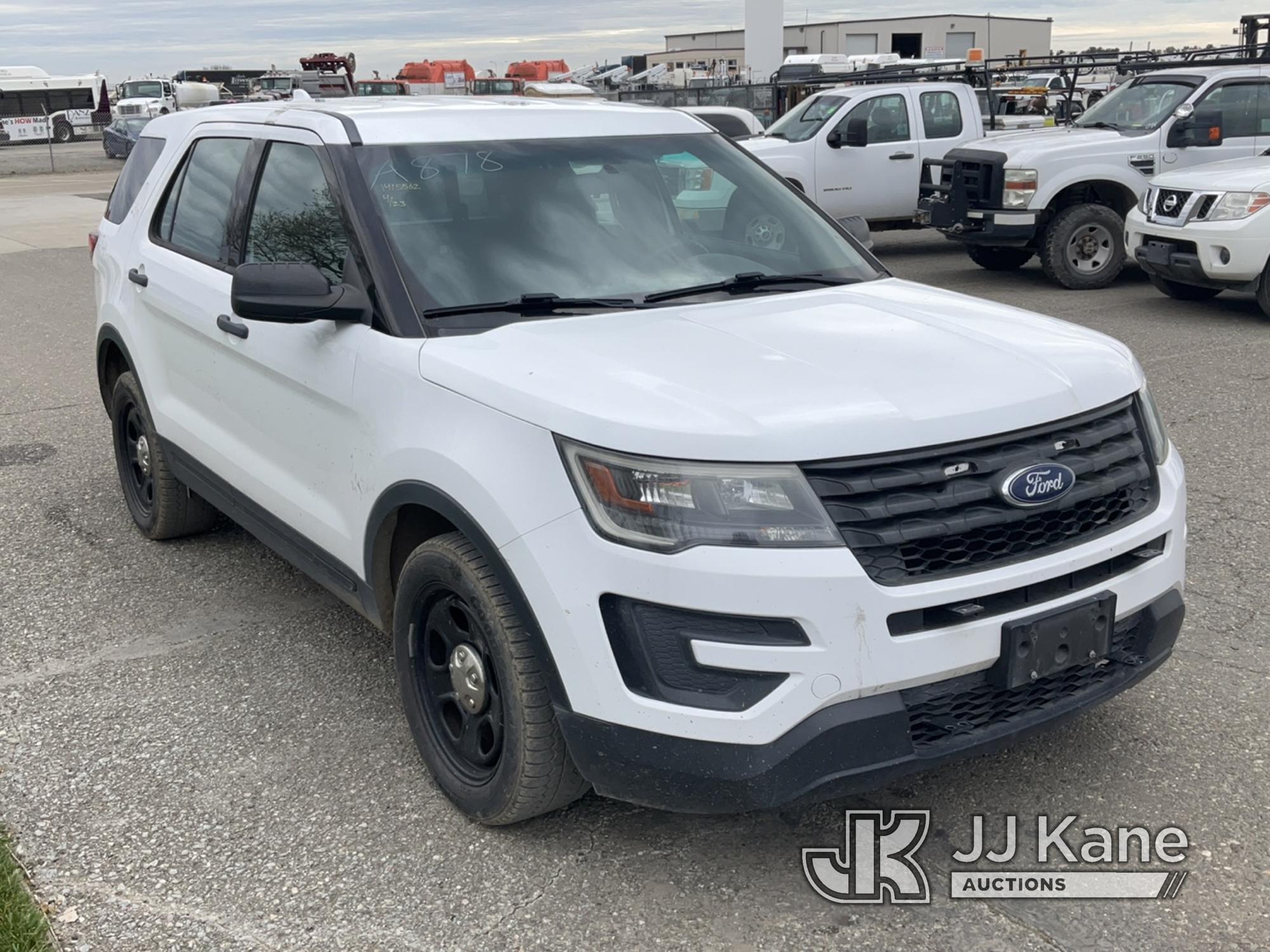 (Dixon, CA) 2016 Ford Explorer AWD Police Interceptor 4-Door Sport Utility Vehicle Runs & Moves) (In