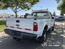 (Dixon, CA) 2008 Ford F250 4x4 Dump Truck Runs, Moves & Operates