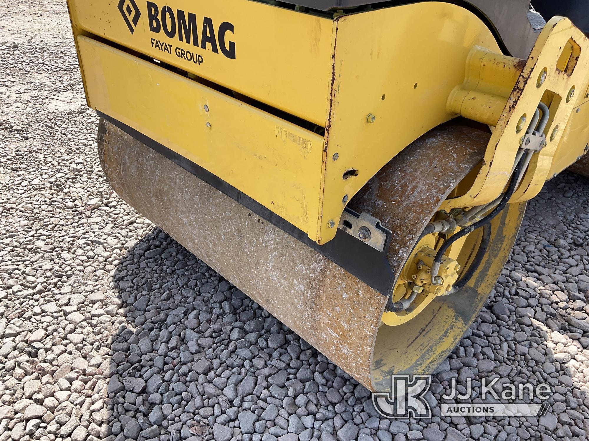 (Dixon, CA) 2007 Bomag BW120AD-4 Double-Drum Roller Runs, Moves & Operates