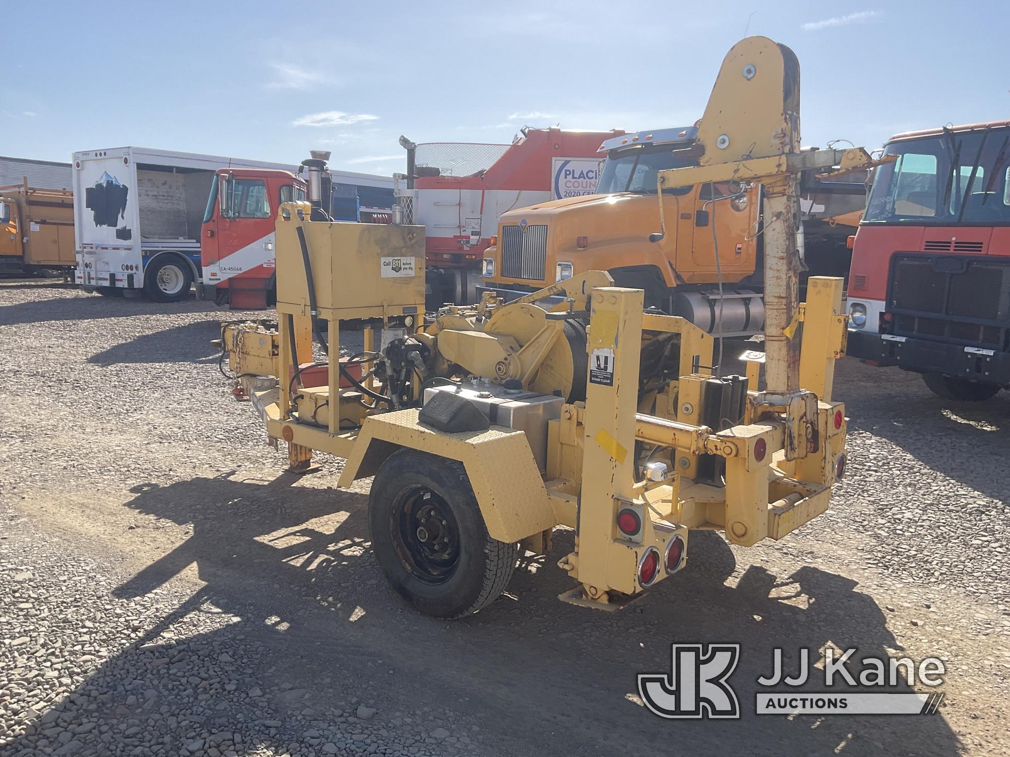 (Dixon, CA) 2003 Sherman & Reilly DDH-75-T Reel Trailer Road Worthy, Operates