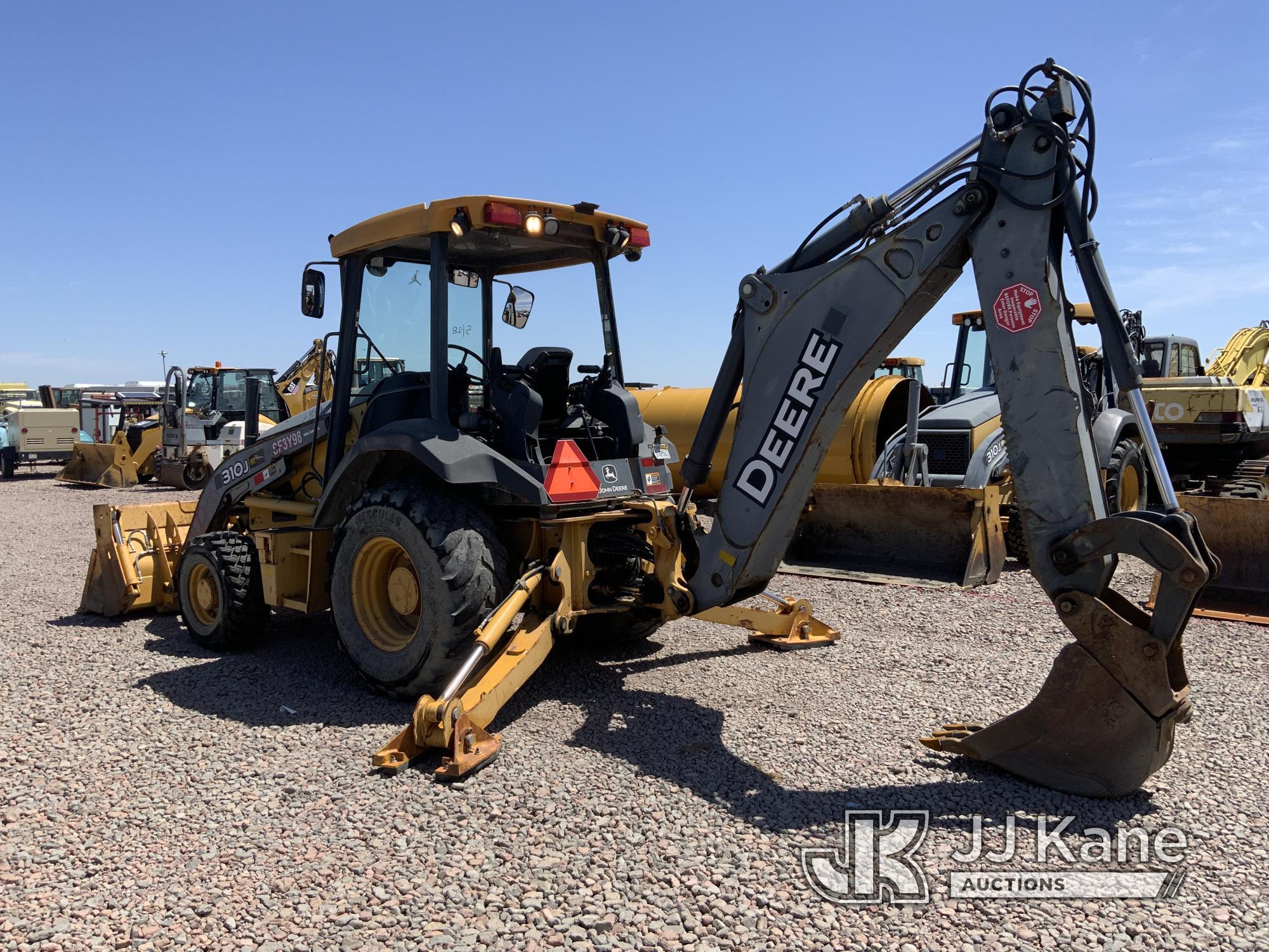 (Dixon, CA) 2011 John Deere 310J 4x4 Tractor Loader Backhoe Runs & Operates