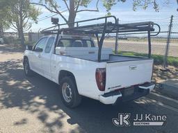 (Dixon, CA) 2012 Chevrolet Colorado Extended-Cab Pickup Truck Runs & Moves, P0455 Evap