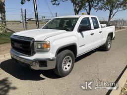 (Dixon, CA) 2014 GMC Sierra 1500 4x4 Extended-Cab Pickup Truck Runs & Moves