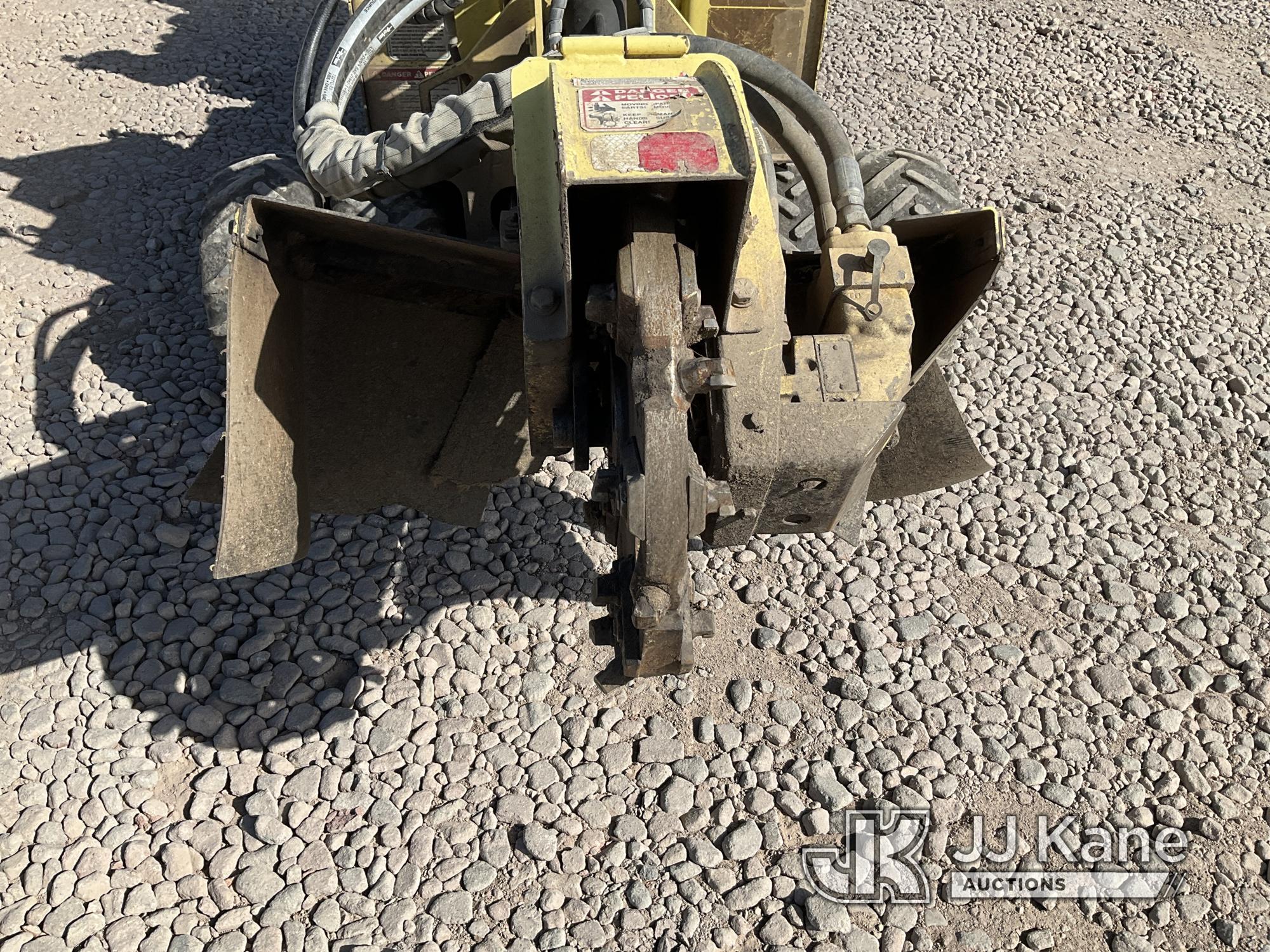 (Dixon, CA) 2015 Bandit Industries 2550 Rubber Tired Walk-Beside Stump Cutter Runs, Moves, & Operate