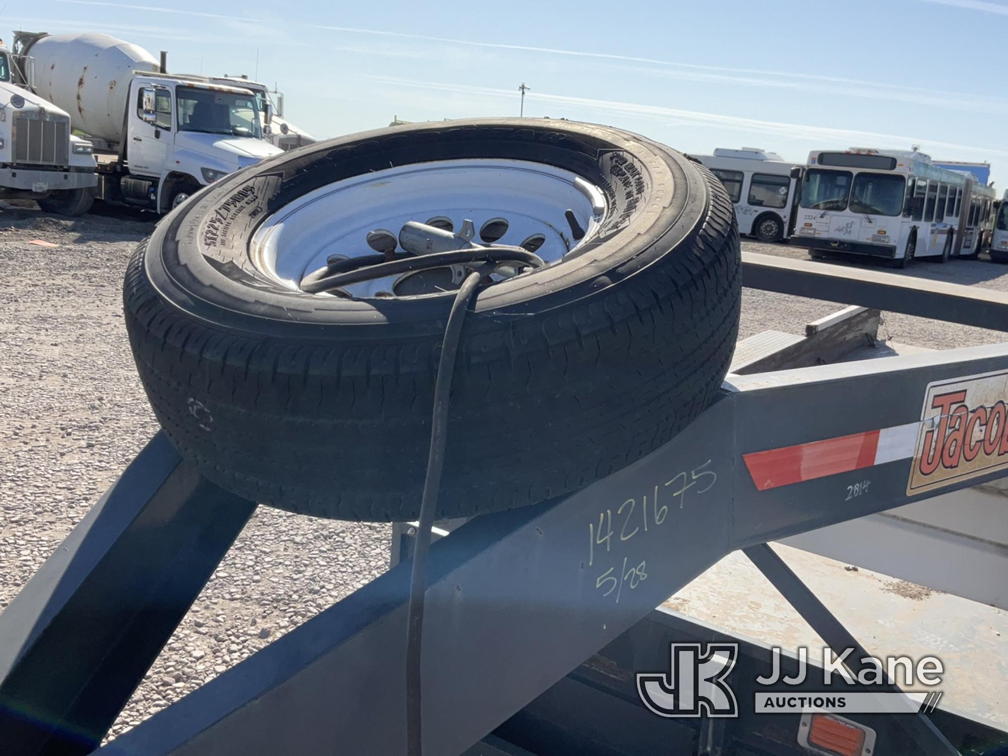 (Dixon, CA) 2006 Jacobsen Gooseneck Tagalong Trailer, Deck Dimensions: Width 7ft, Length 20ft Road W