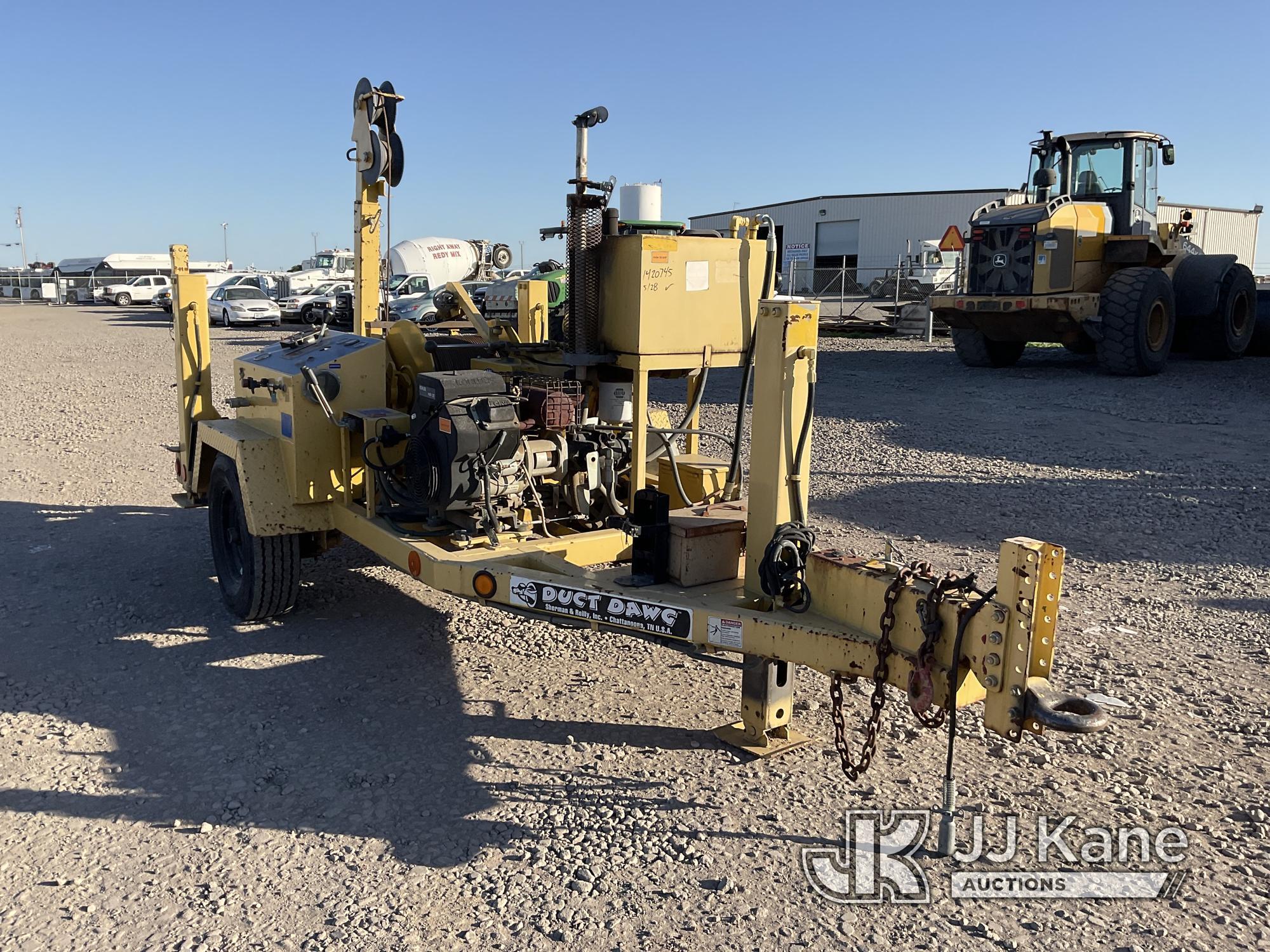 (Dixon, CA) 2006 Sherman & Reilly DDH-75-T Tensioner Trailer Road Worthy, Operates