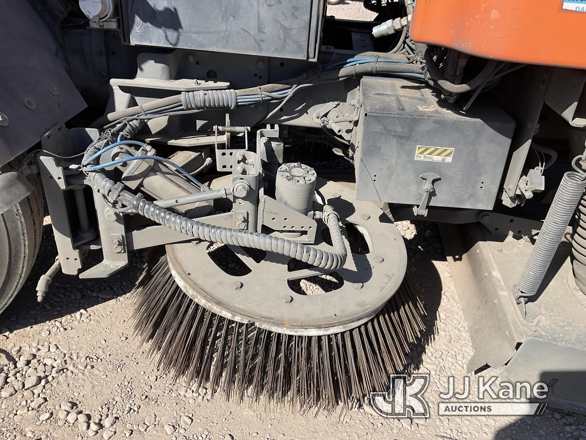 (Dixon, CA) 2001 Sterling SC8000 Street Sweeper Truck Runs, Moves & Operates