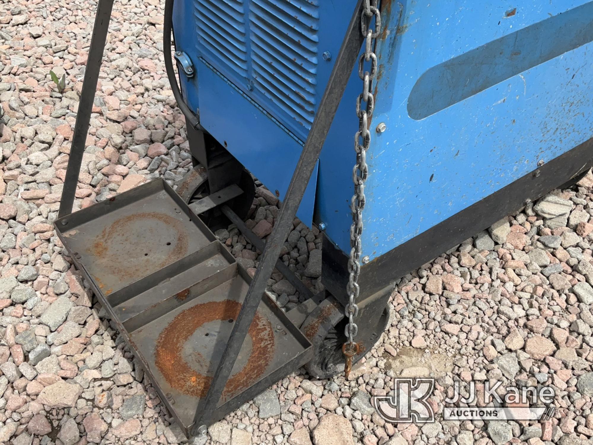 (Dixon, CA) Miller Welder With Wire Feeder (Worn Worn, Rust Damage, Operation Status Unknown