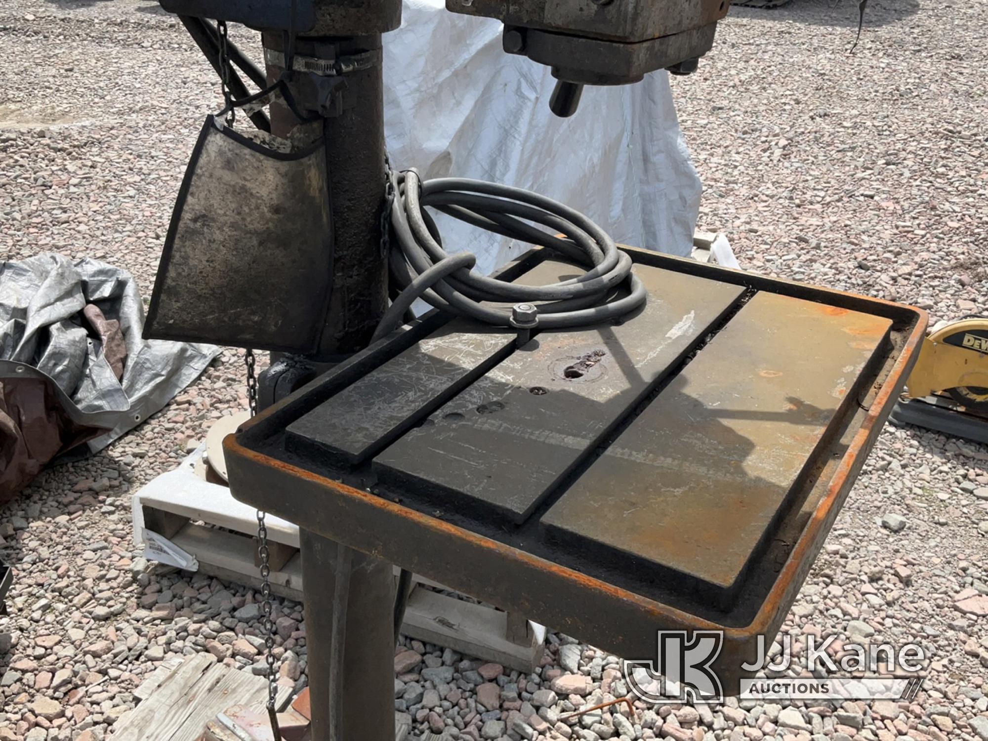 (Dixon, CA) Wilton Variable Speed Drill Press (Worn Worn, Rust Damage, Operation Status Unknown