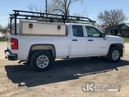 (South Beloit, IL) 2018 GMC Sierra 1500 4x4 Extended-Cab Pickup Truck Runs, Moves, Body Damage, Pain