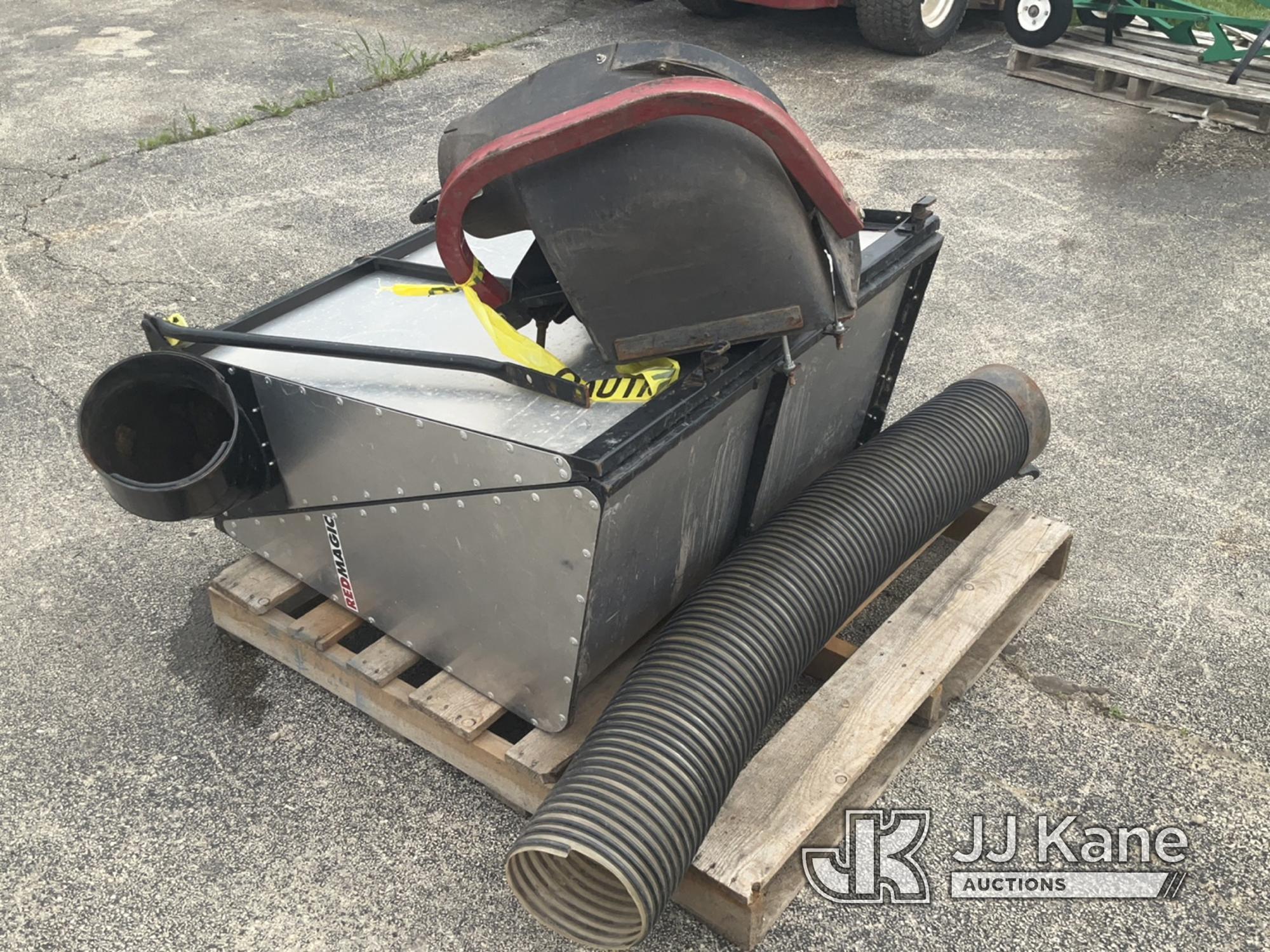 (South Beloit, IL) Riding Mower Grass Collector NOTE: This unit is being sold AS IS/WHERE IS via Tim