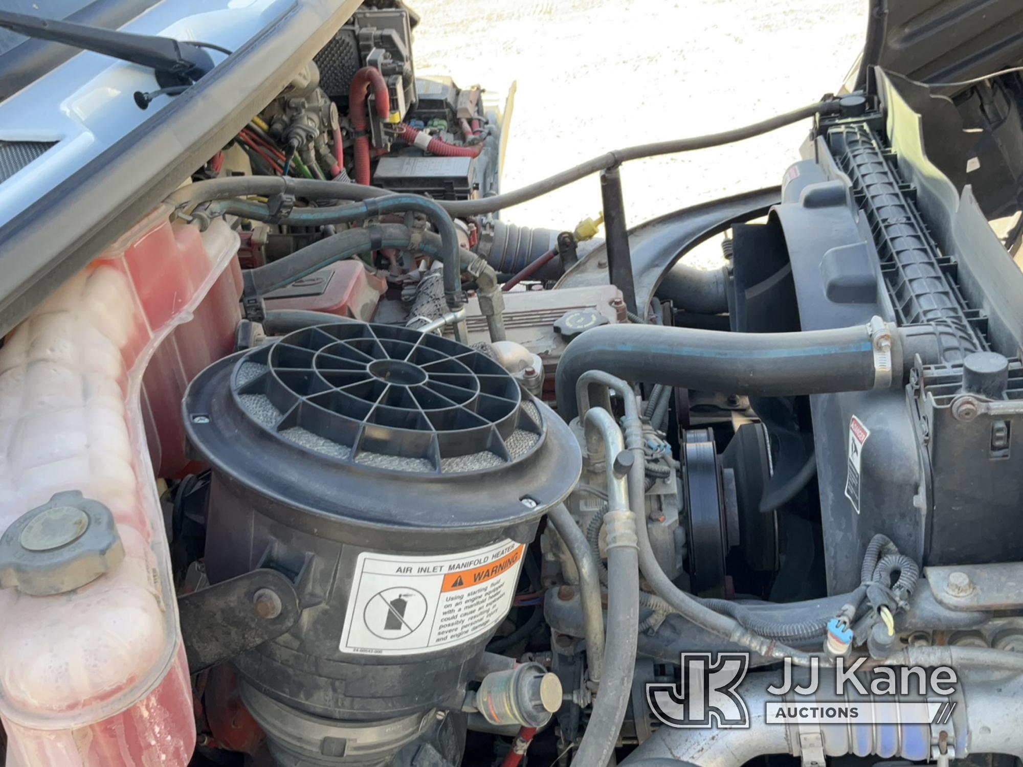 (Des Moines, IA) 2014 Freightliner M2 106 Air Compressor/Enclosed Utility Truck Runs, Moves, PTO and