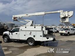 (South Beloit, IL) Altec AT40G, Articulating & Telescopic Bucket Truck mounted behind cab on 2017 Fo