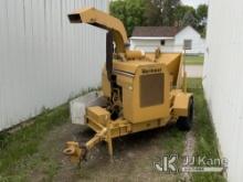 (Burwell, NE) 1992 Vermeer 1220BC Chipper (12in Drum), Garage Kept, Municipal Owned No Title) (Not R