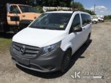 2016 Mercedes-Benz Metris Mini Cargo Van Runs & Moves, Body & Rust Damage