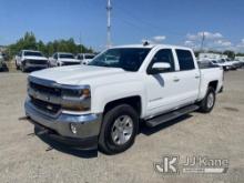 2018 Chevrolet Silverado 1500 4x4 Crew-Cab Pickup Truck Danella Unit) (Runs & Moves