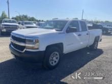 2017 Chevrolet Silverado 1500 4x4 Extended-Cab Pickup Truck Danella Unit) (Runs & Moves, Trans Issue