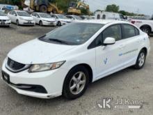 2013 Honda Civic 4-Door Sedan Runs & Moves, Body & Rust Damage