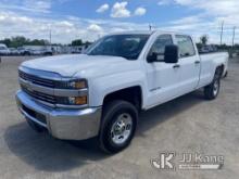 2015 Chevrolet Silverado 2500HD 4x4 Crew-Cab Pickup Truck Danella Unit) (Runs & Moves, Body & Rust D