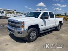 2018 Chevrolet Silverado 2500HD 4x4 Crew-Cab Pickup Truck Danella Unit) (Runs & Moves