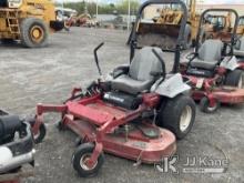 Exmark Lazer Z 60 Zero Turn Riding Mower Missing Parts, Not Running, Condition Unknown