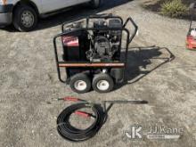 3500 PSI Hot Water Pressure Washer Runs