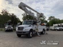 Altec AA55-MH, Articulating & Telescopic Material Handling Bucket Truck rear mounted on 2018 Interna