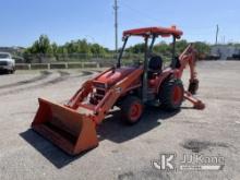 2014 Kubota L39 4x4 Tractor Loader Backhoe Danella Unit) (Runs, Moves & Operates