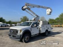 (Plymouth Meeting, PA) Altec AT40G, Articulating & Telescopic Bucket Truck mounted behind cab on 201