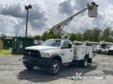 Altec AT200A, Telescopic Non-Insulated Bucket Truck mounted behind cab on 2016 RAM 4500 Service Truc