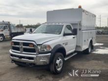 2017 RAM 5500 Service Truck Runs & Moves, Body & Rust Damage