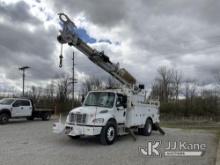 Altec DM47-TR, Digger Derrick rear mounted on 2010 Freightliner M2 106 Utility Truck Runs, Moves & U