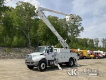 (Shrewsbury, MA) Altec AA55, Material Handling Bucket Truck rear mounted on 2017 International 4300