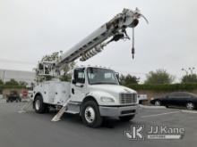 Altec DM47B-TR, Digger Derrick , 2015 Freightliner M2 106 Utility Truck, Def System Runs, Moves, & O