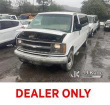 2001 Chevrolet Express G1500 Cargo Van Not Running