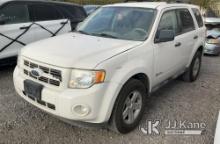 2009 Ford Escape Hybrid 4-Door Hybrid Sport Utility Vehicle Not Running, Will Not Start, Condition U