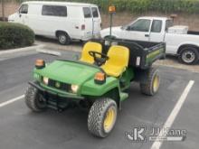 2014 John Deere Gator Utility Vehicle Yard Cart Runs & Operates