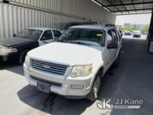 2008 Ford Explorer XLT 4x4 Sport Utility Vehicle Runs & Moves