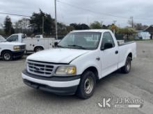 1999 Ford F150 Pickup Truck Runs & Moves) (A Pillar Leaks Water