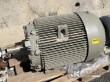 Electric Motor NOTE: This unit is being sold AS IS/WHERE IS via Timed Auction and is located in Salt