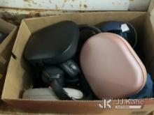 Box w/Headphones & Electronics NOTE: This unit is being sold AS IS/WHERE IS via Timed Auction and is