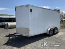 2017 Wells Cargo 16ft T/A Enclosed Trailer Towable) (No Rear Door Springs