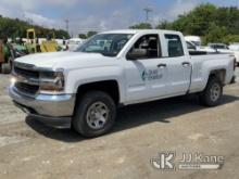 2018 Chevrolet Silverado 1500 4x4 Extended-Cab Pickup Truck Duke Unit) (Runs & Moves