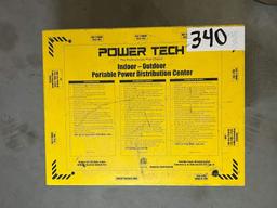 POWER TECH INDOOR-OUTDOOR PORTABLE POWER DISTRIBUTION CENTER