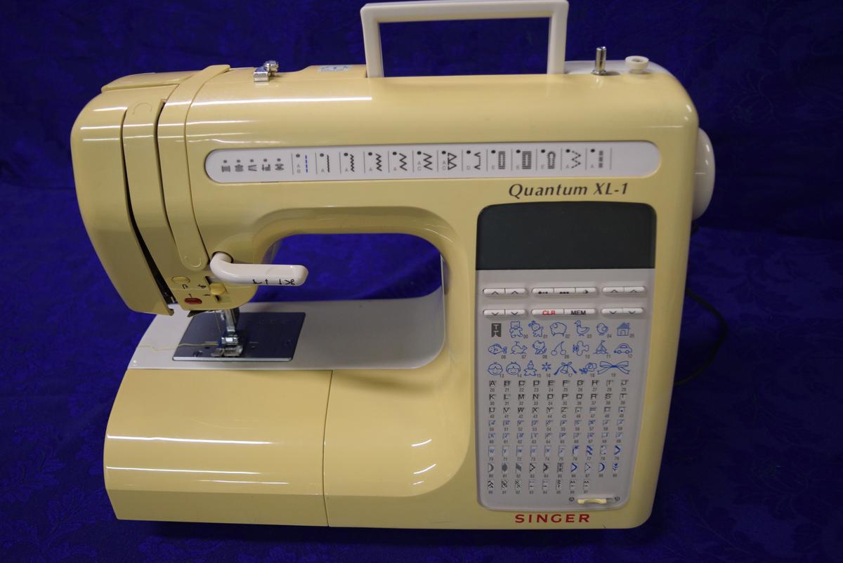 SINGER QUANTUM XL-1 SEWING MACHINE!