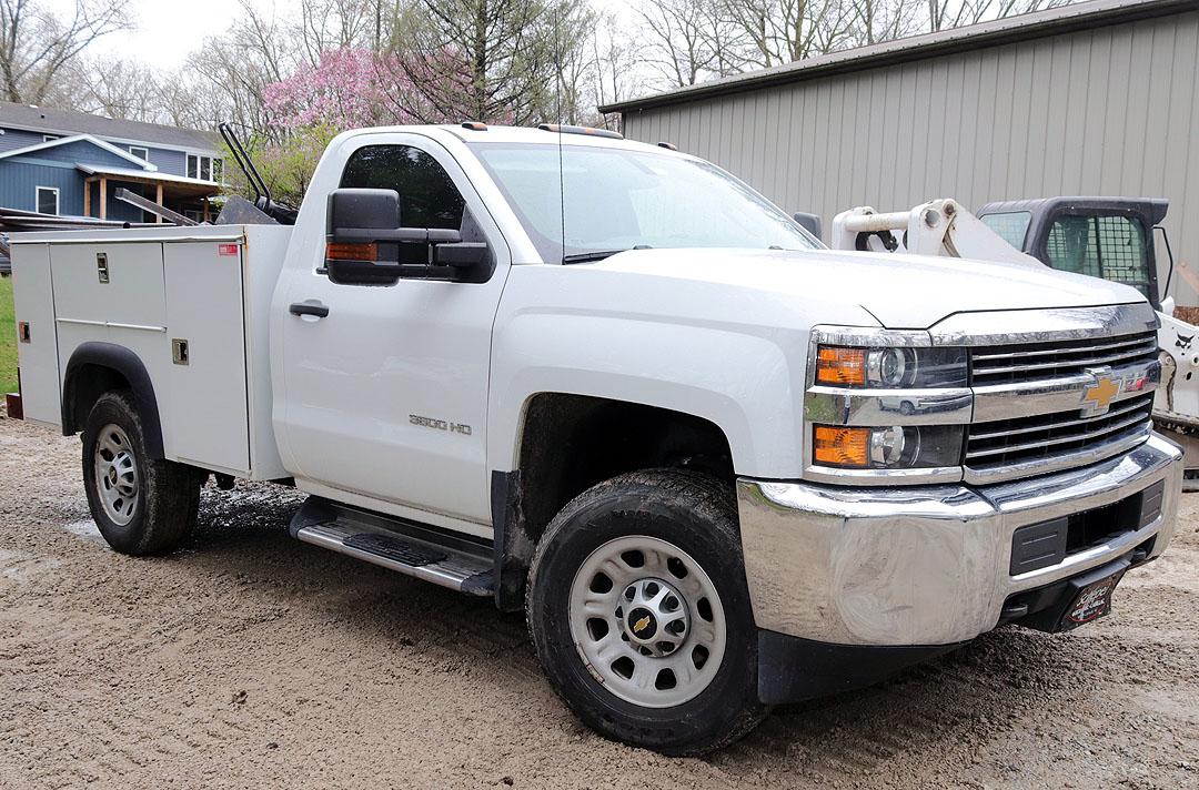 2017 Chevy Silverado K3500 HD Service Truck