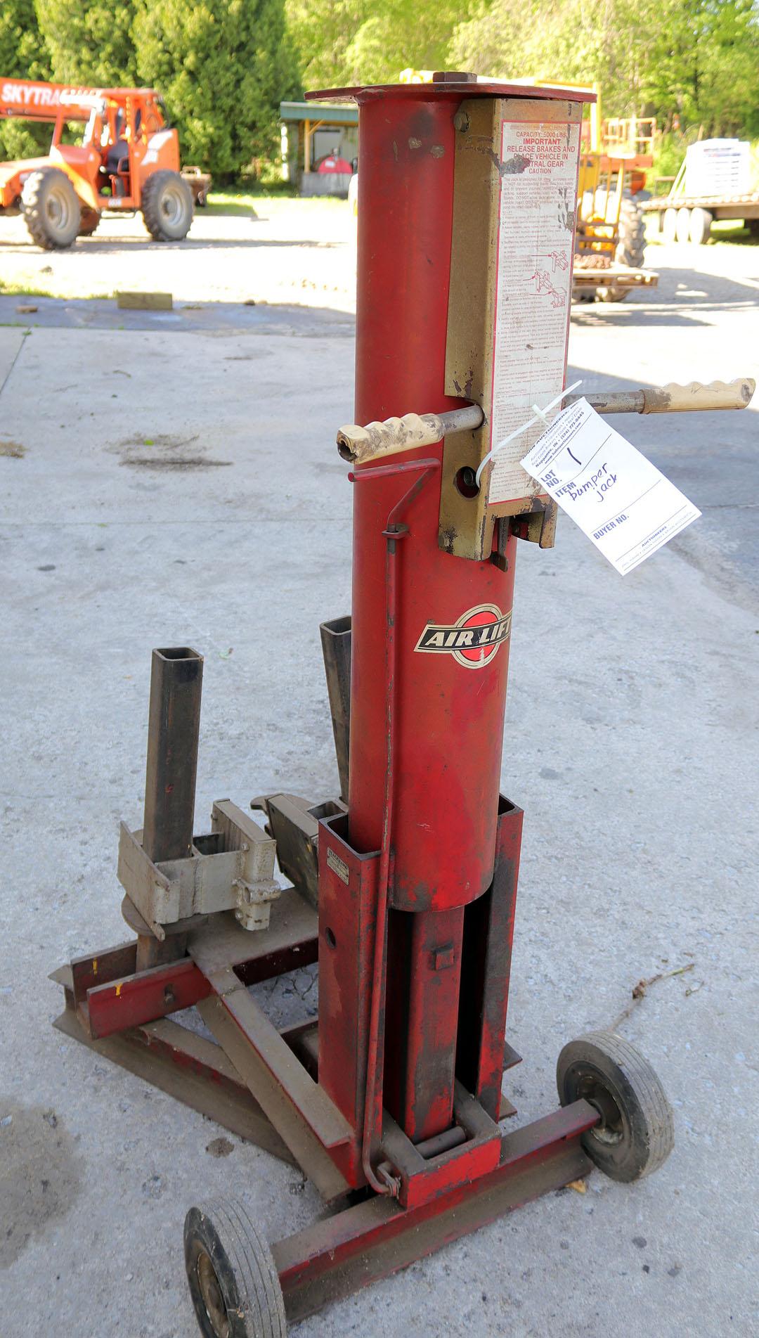 BLACK HAWK 2.5 TON AIR BUMPER JACK