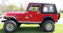 1985 JEEP CJ7 4WD