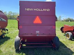 NEW HOLLAND 853 ROUND BALER, 6' PICKUP, WITH MONITOR, TWINE WRAP, BALE SIZE 5' X 6', 540 PTO, S/N: 7